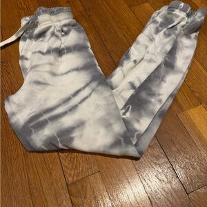 Girls T2Love Tie-Dye Jogger Pants - Gray